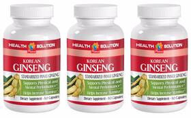 Health Solution Usa 747989463333 Panax Ginseng Root Extract - Korean Anti-ageing Herb For Women -3b