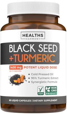 Bso-turmeric-60 Healths Harmony Coldpressed Black Seed Oil Capsules Vegan Nongmo Nigella Sativa O
