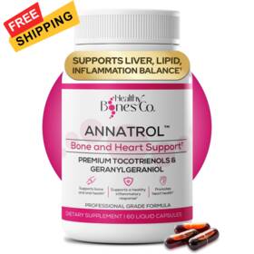 Hbc-anat-60 Healthy Bones Co. Annatrol Bone And Heart Wellness Premium Annatto 60 Count Pack Of 1