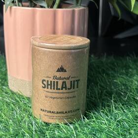 Healthy Nutrition Group 352920491234 Natural Shilajit 60 Veg Caps Resin Brand New And Sealed