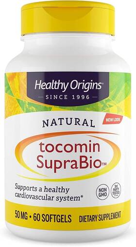 773846 Healthy Origins Tocomin Suprabio Tocotrienols 50 Mg - 60 Count Pack Of 1