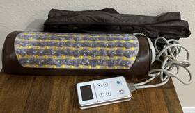 02-a-blst-h Healthyline Heated Pillow Stone Foam Neck Shoulder Support