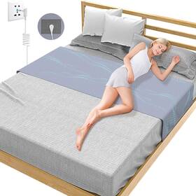 Hebespace 754111773178 Grounding Sheets For Bed 92% Organic Cotton 8% Pure Silver Fiber Enjoy The