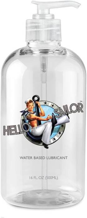 Hello Sailor 784672283854 Personal Water Based Lube. Lubricant For Men Women And