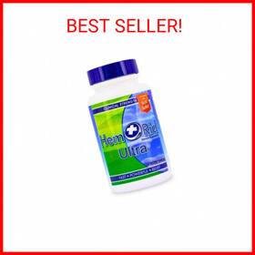 Hemrid 313112855810 Ultra - Herbal Hemorrhoid Pills For Quick Comfort 2 Week Dose . Made In