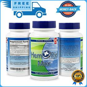 Hemrid-1009 Hemrid 711181653915 Max - Fast Hemorrhoid Relief. Get The Pills That Actually W