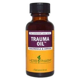 Herb Pharm 090900000057 Trauma Oil Compound 1 Oz By
