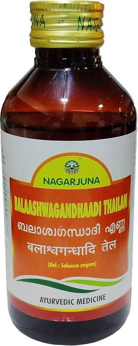Nh08 Herbal Concentrates Ltd. Kerala Balaashwagandhaadi Thaila 200 Ml X Pack Of 6