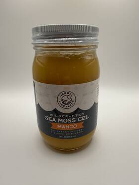 Herbal Vineyards 860011290926 Wildcrafted Sea Moss Gel Mango No Fillers 16 Fl Oz - Brand New