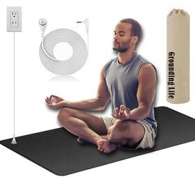 Heteser 856062887212 Grounding Mat For Bed Sleeping Better Made By Conductive C