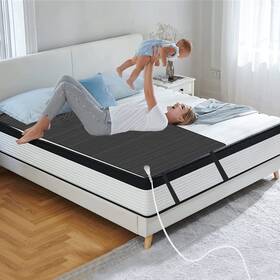 Heteser 856062887304 Grounding Mat For Sleeping Conductive With 2 Snaps A