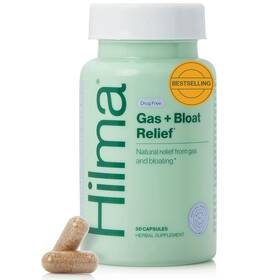Hilma 850023615084 Natural Gas And Bloating Relief For Women Doctor 50 Count Pack Of 1
