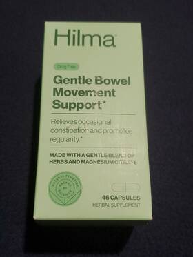 Hilma 850023615121 Gentle Bowel Movement Support Expiration 1/2025