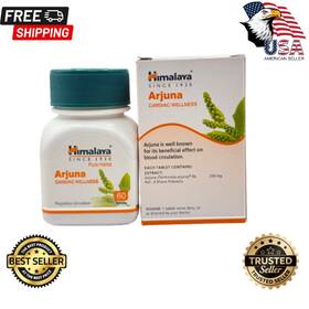 Himalaya 605069413015 Arjuna Usa 5 Box 300 Tablets Blood Pressure Care Free Shipping