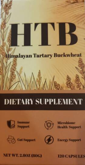 Himalaya 743352212300 Himalayan Tartary Buckwheat Htb Dietary Supplement 120 Capsules