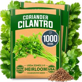 Home Grown 850056627740 1000 Cilantro Seeds For Planting 4 Coriander Multi