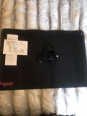 Hooga 313114643651 Grounding Mat 24 Inch X 15-9/8 With 15ft Ground Wire Blk. Instructions