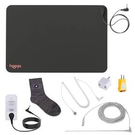 Hooga 850034956671 Grounding Mat Kit For Pain Relief Wellness - Black