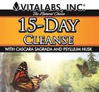 Husk Cleanse Unisex Vitalabs Capsules 30 Sagrada 15-day Psyllium Cascara -