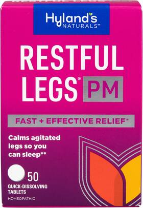 B07f4cpp7c Hylands Restful Legs Pm Nighttime Sleep 50 Tabs - Calms Agitated