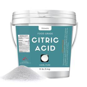 Hznxolrc 744110436525 11 Lb Citric Acid Powder Food Grade For Cleaning 100% Pure Natura