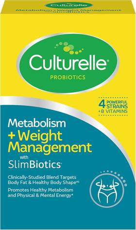 Ie40183001 I-health Inc. Culturelle Metabolism Weight Management With Slimbiotics Probiotic Capsules