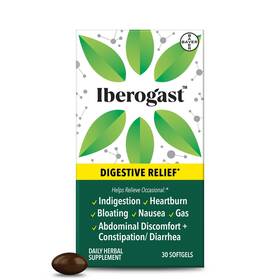 Iberogast 016500600718 Softgels Herbal Relief Of Stomach Upsets Occasional 1 Brown