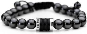 Iheartdogs 445003056037 Hero Company Magnetic Hematite Titanium Beads Bracelet - The