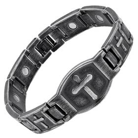 Iheartdogs 850050791577 The Hero Company Magnetic Bracelet For Men - Ftfor Fallenft Arlington Magne
