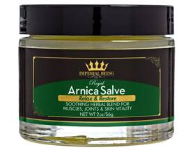 Imperial Being 712038061822 Royal Arnica Salve Organic Bruise Relief And Muscle Recovery Balm 2oz