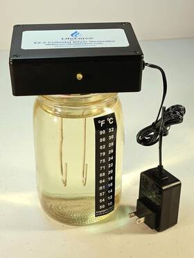 Inc. 313050435488 Ez-2 Deluxe Colloidal Silver Generator Kit With 14 Gauge Wires - 27v Portable Ma