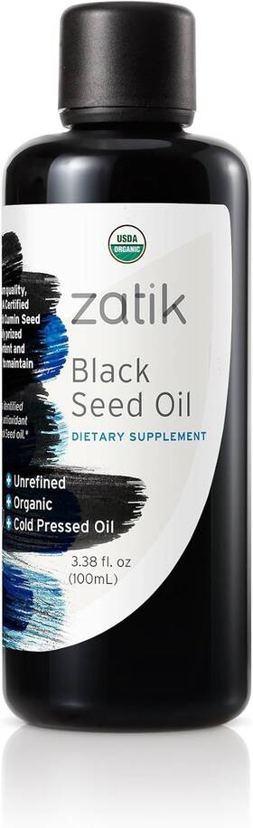 Inc. 744110383621 Naturals - Black Cumin Seed Oil Unrefined Usda Organic Cold-pressed Higher