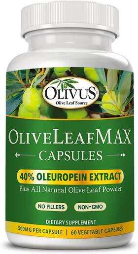 Inc 744759784100 Oliveleafmax Olive Leaf Extract 40% Oleuroepin Organic Powder N