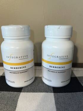 Integrative Therapeutics 871791107113 Berberine 120 Capsules Exp 6/25 2 Bottles Of 60