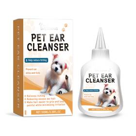 Iwics-80z-pets-esp Iwalu Perro Gato Limpiador De O Dos Gotas Medicina Avanzada Levadura Tratamiento