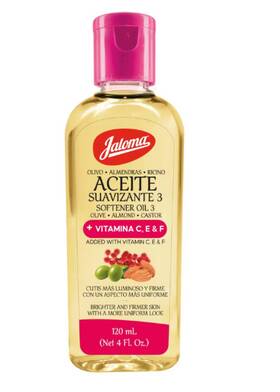 Jaloma 759684515903 Aceite 3 Olive Almond And Castor Oil For All Hair Types 4 Fl Oz 2pk