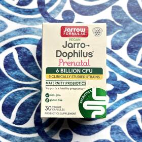 Jarrow Formulas 790011030751 Jarro-dophilus Prenatal 6 Billion Cfu 30 Veggie Caps Exp 03/2025
