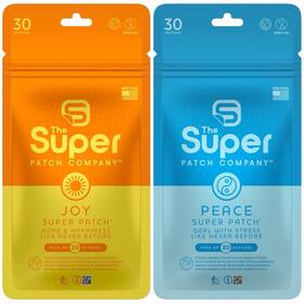 Joy 727252772829 The Super Patch Company And Peace For Mood 30 Patches New