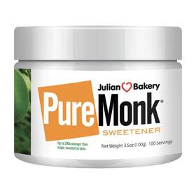Julian Bakery 313095584523 Pure Monk V25% Fruit Extract Sweetener Sugar Free 3.5
