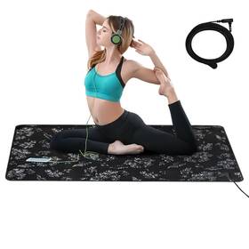 Kabouqi 797430586425 Floral Printed Universal Grounding Mat Kit 23.6x35.4 Inch Bed W