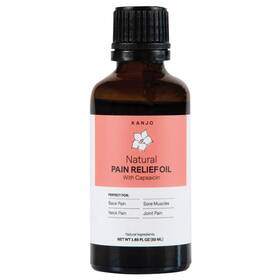 Kanjo 850011752395 Natural Pain Relief Oil For Back And Neck 1.65 Fl Oz Pack Of 1
