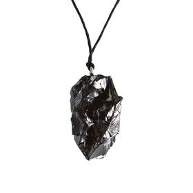 Karelianmasters 617285096538 Elite Noble Shungite Pendant Necklace - Natural Stone Protect