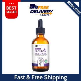 Kate Naturals 810002449772 100% Pure Virgin Certified Organic Black Seed Oil Edible Cold Pressed Cumin 4oz