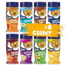 1452340 Kernel Seasons Popcorn Seasoning Full Size Jars 2.13 Ounce Pack Of 8