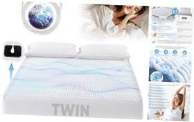 Kevinlnter 786368962272 Grounding Sheets Size 95% Organic Cotton 5% Pure Silver Fiber Twin Xl White