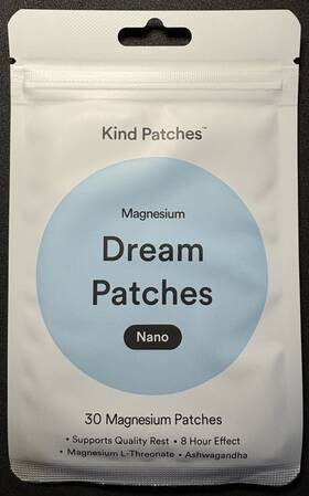 Kind 897135180945 Patches Magnesium Dream Well Sleep Support Nano 30 Count Supply