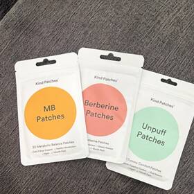 Kp-09017 Kind Patches Vegan Transdermal Patch Variety Berberine Pomegranate Ginger