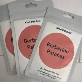 Kp-49013 Kind Patches Berberine 30 Vegan Steady Release With Ginseng And Pomegrana