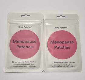 Kind Patches Kp-on191 Menopause 2pack Bundle 60 Count Relief New Sealed
