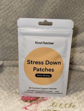 Kp-on236 Kind Patches Stress Down Vegan Patch Ksm-66 Ashwagandha Holy Basil